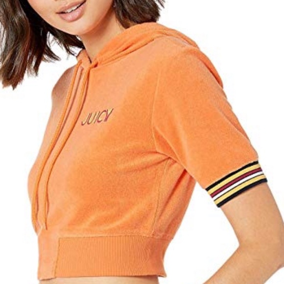 Juicy Couture Micro-Terry Hoodie - Picture 3 of 4